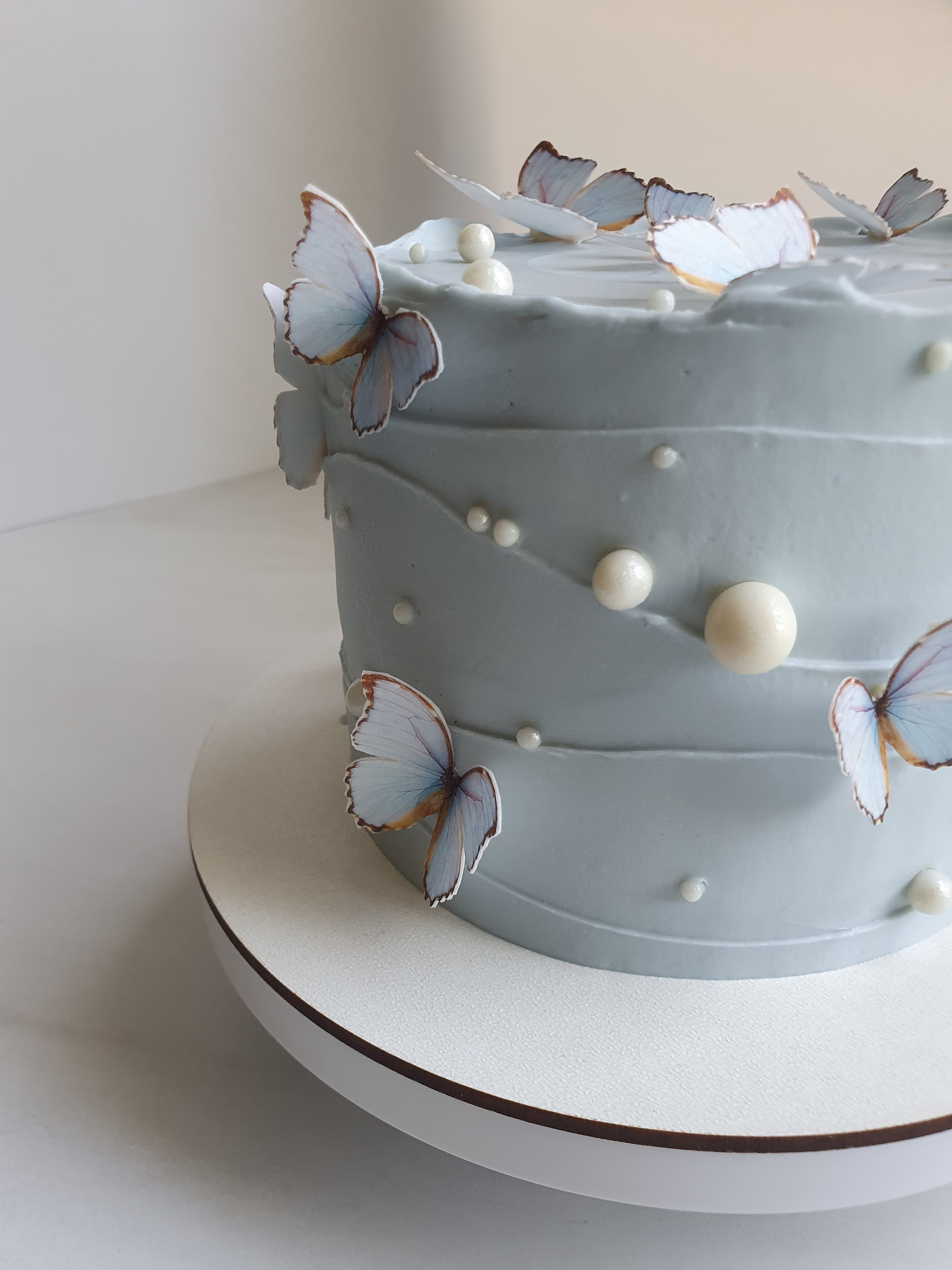 Торт с бабочками - фото3