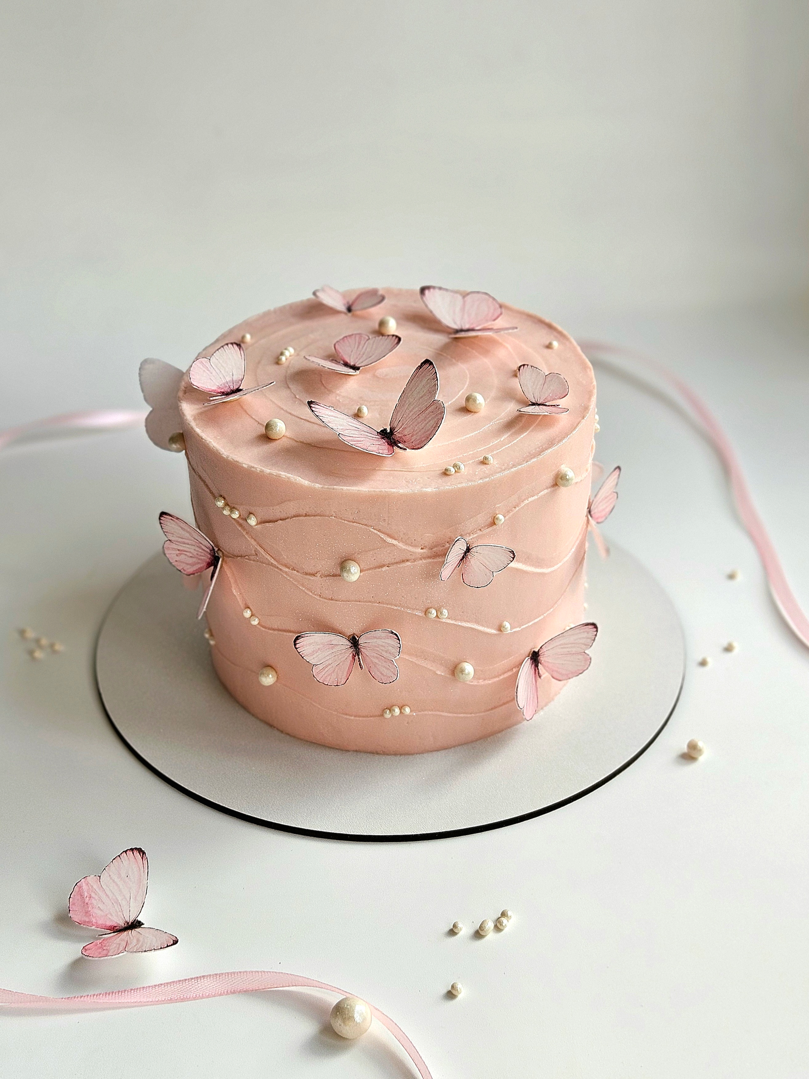 Торт с бабочками - фото5